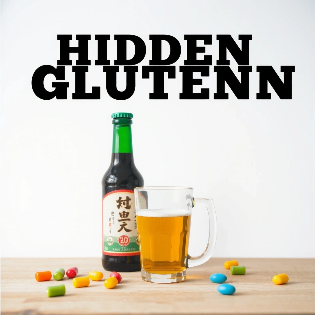 Illustration des pièges du gluten caché